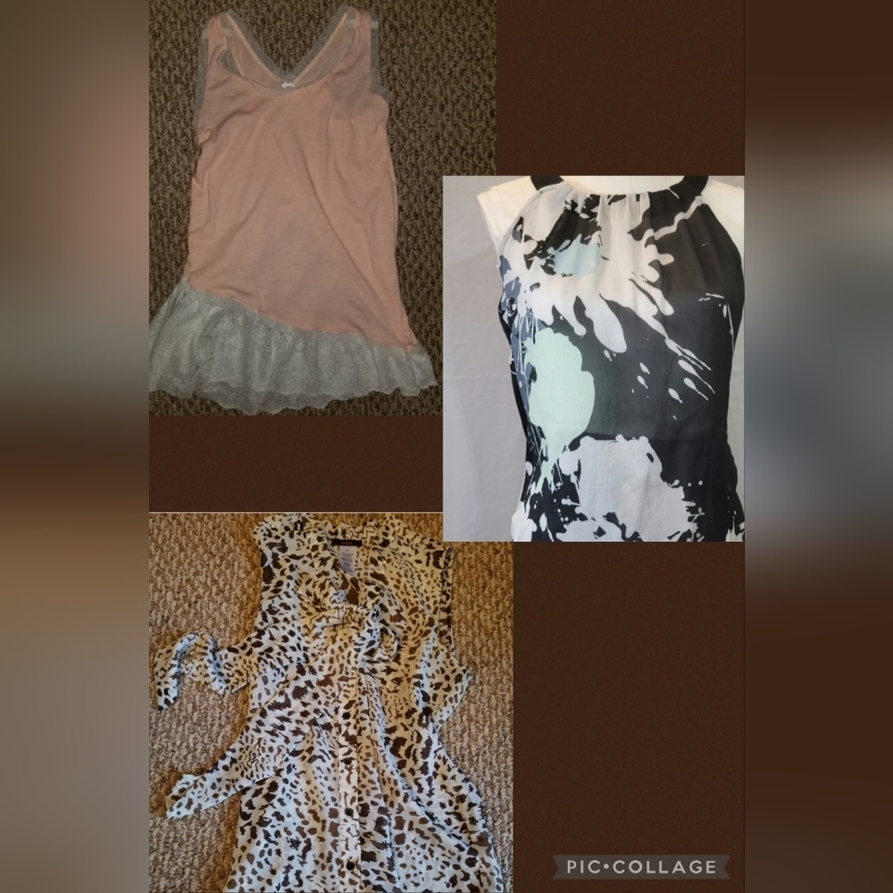Collection Of Three Stylish Tops